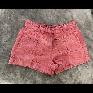 LOFT Tie Waist Shorts